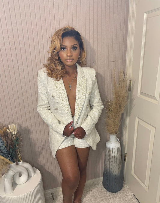 The Heiress Tweed Set - BOSS BABE LUXE CO.