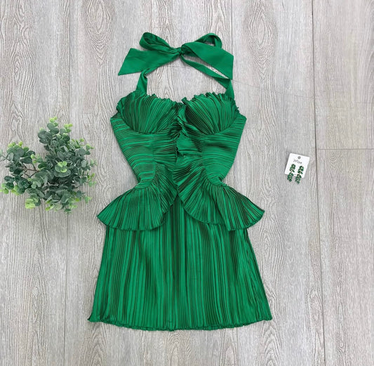 Boss Babe Emerald Dress - BOSS BABE LUXE CO.