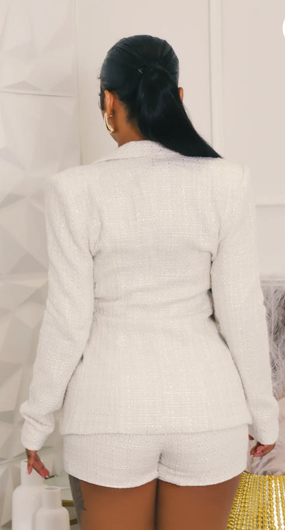 The Heiress Tweed Set - BOSS BABE LUXE CO.
