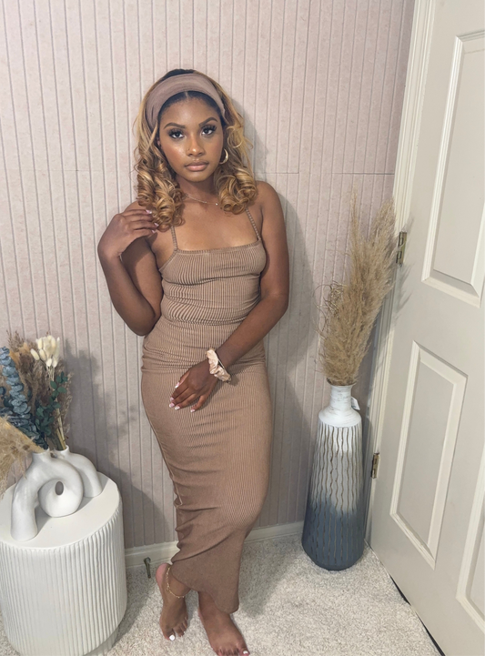 The Essential Ribbed Dress Set - BOSS BABE LUXE CO.